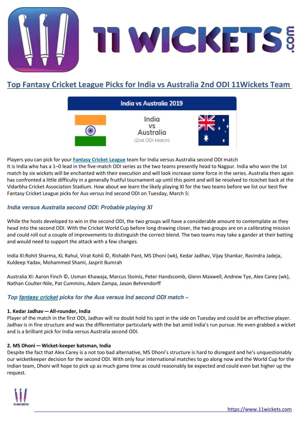 top fantasy cricket league picks for india
