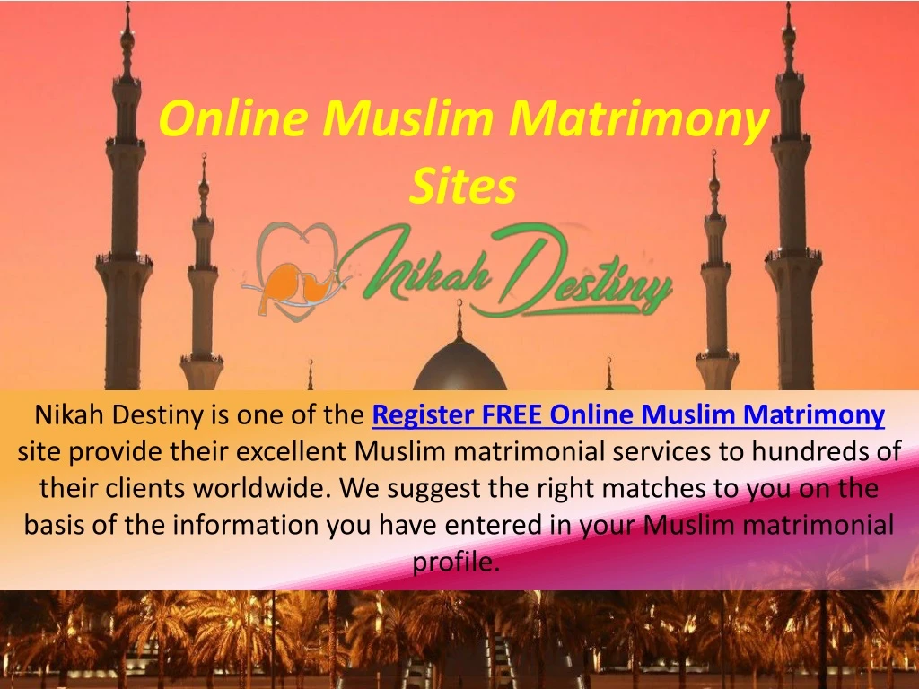 online muslim matrimony sites
