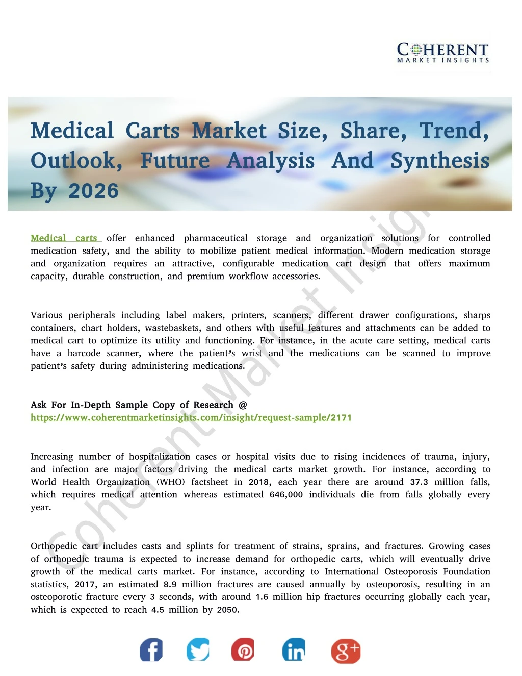 medical carts medical carts market size share