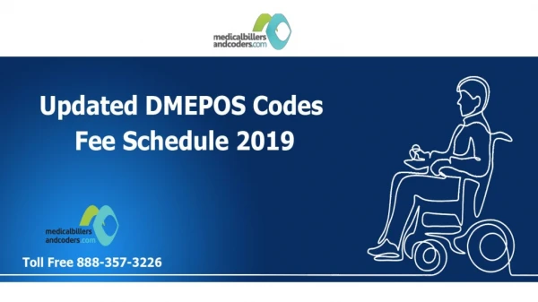 Updated DMEPOS Codes Fee Schedule 2019