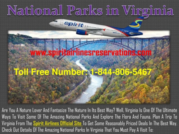 Visit the National Parks in Virginia