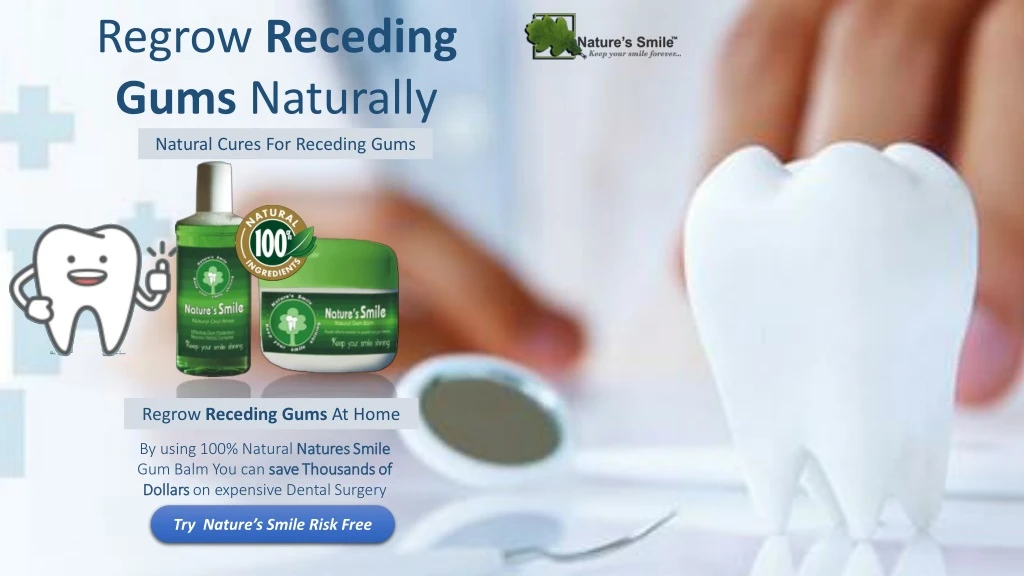 regrow receding gums naturally natural cures