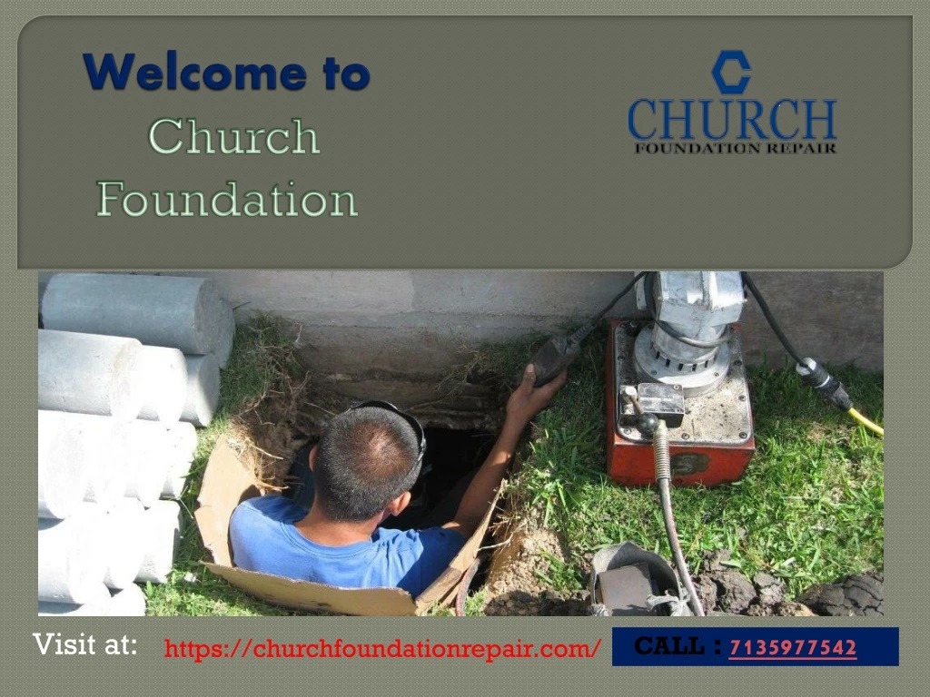 welcome to church foundation