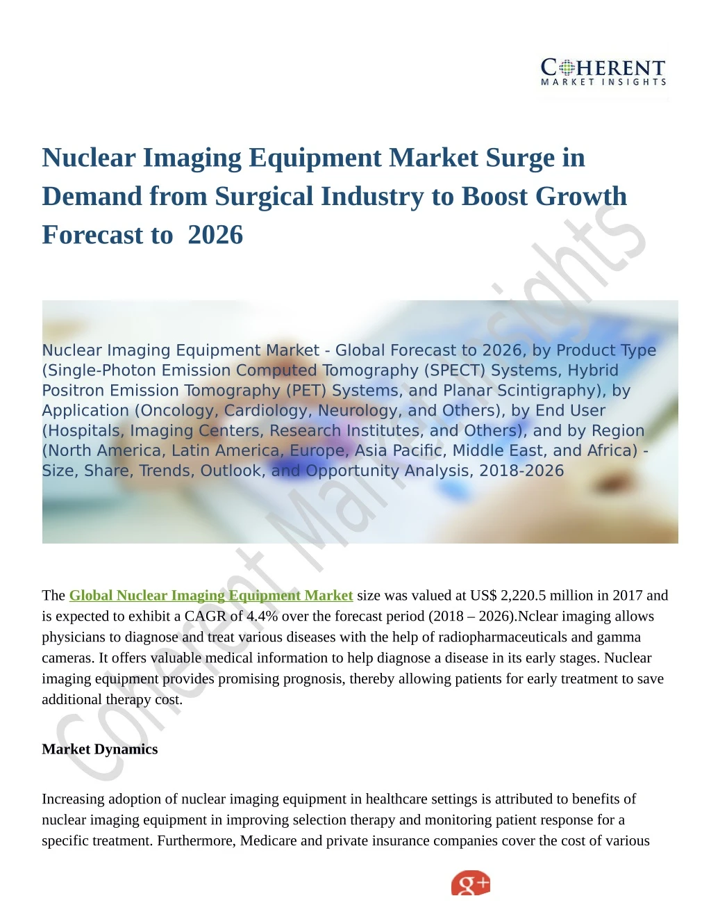 nuclear imaging equipment market surge in demand