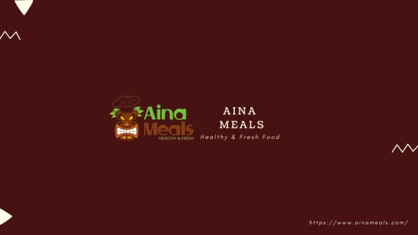 Vegetarian Meal Delivery Hawaii- Aina Meals