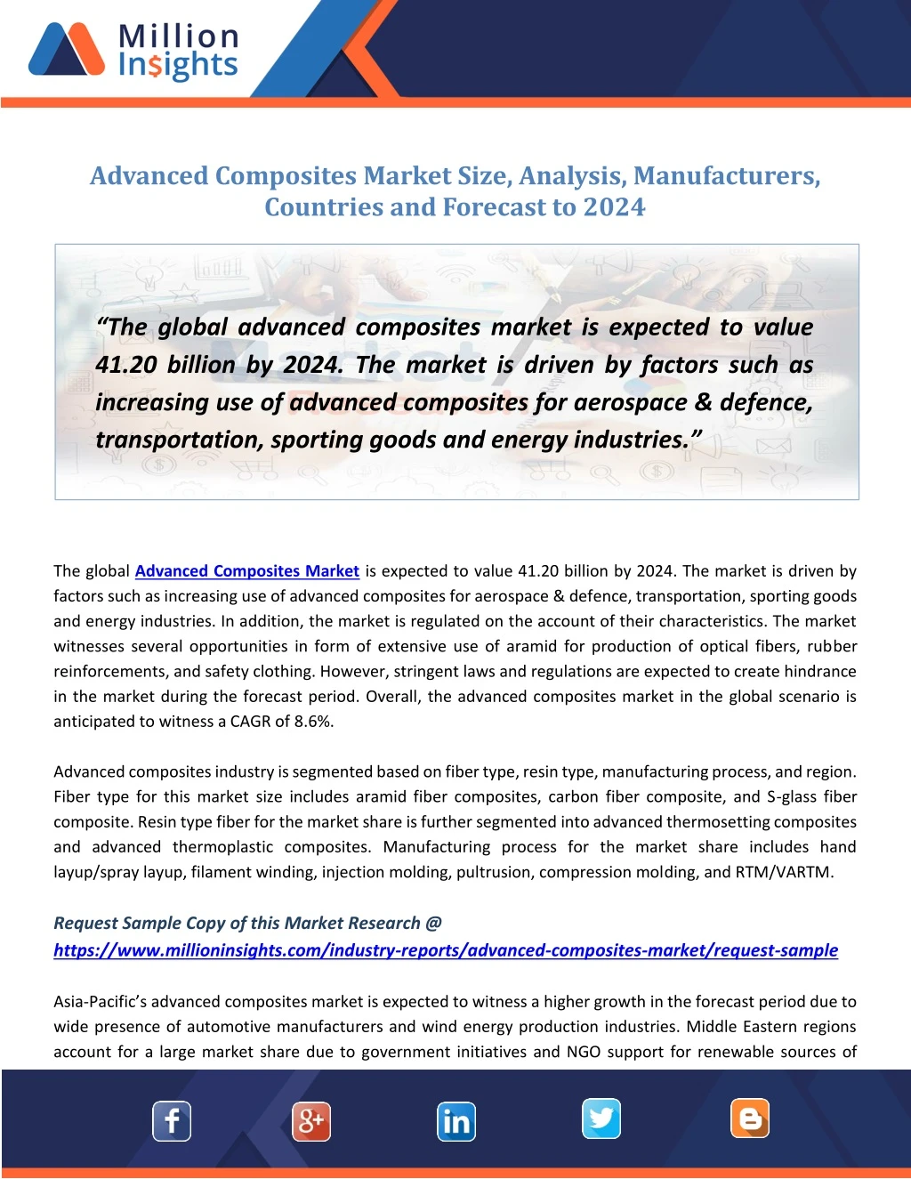 advanced composites market size analysis