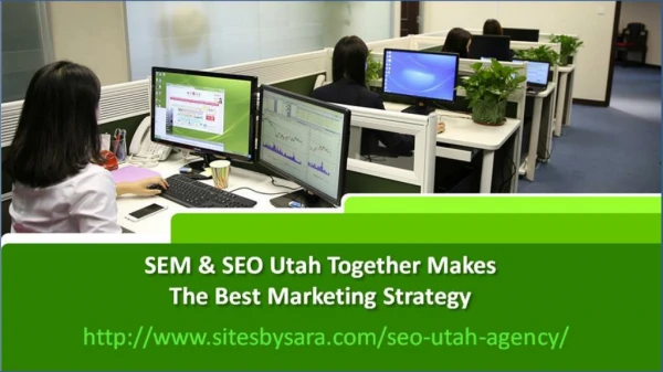 SEM & SEO Utah Together Makes the Best Marketing Strategy