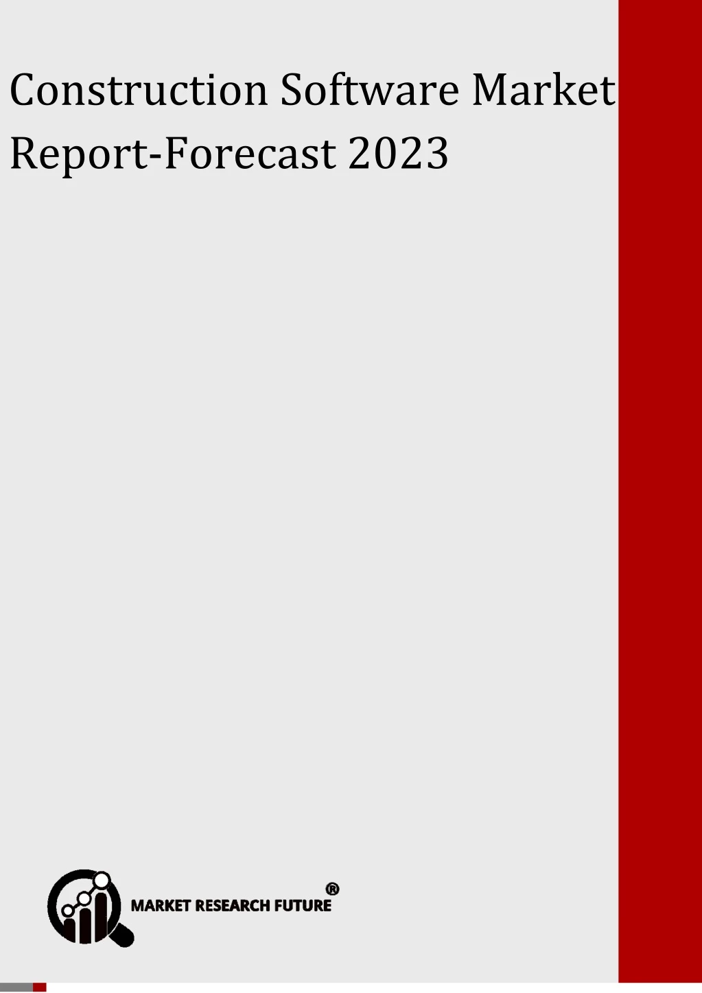 construction software market forecast 2023