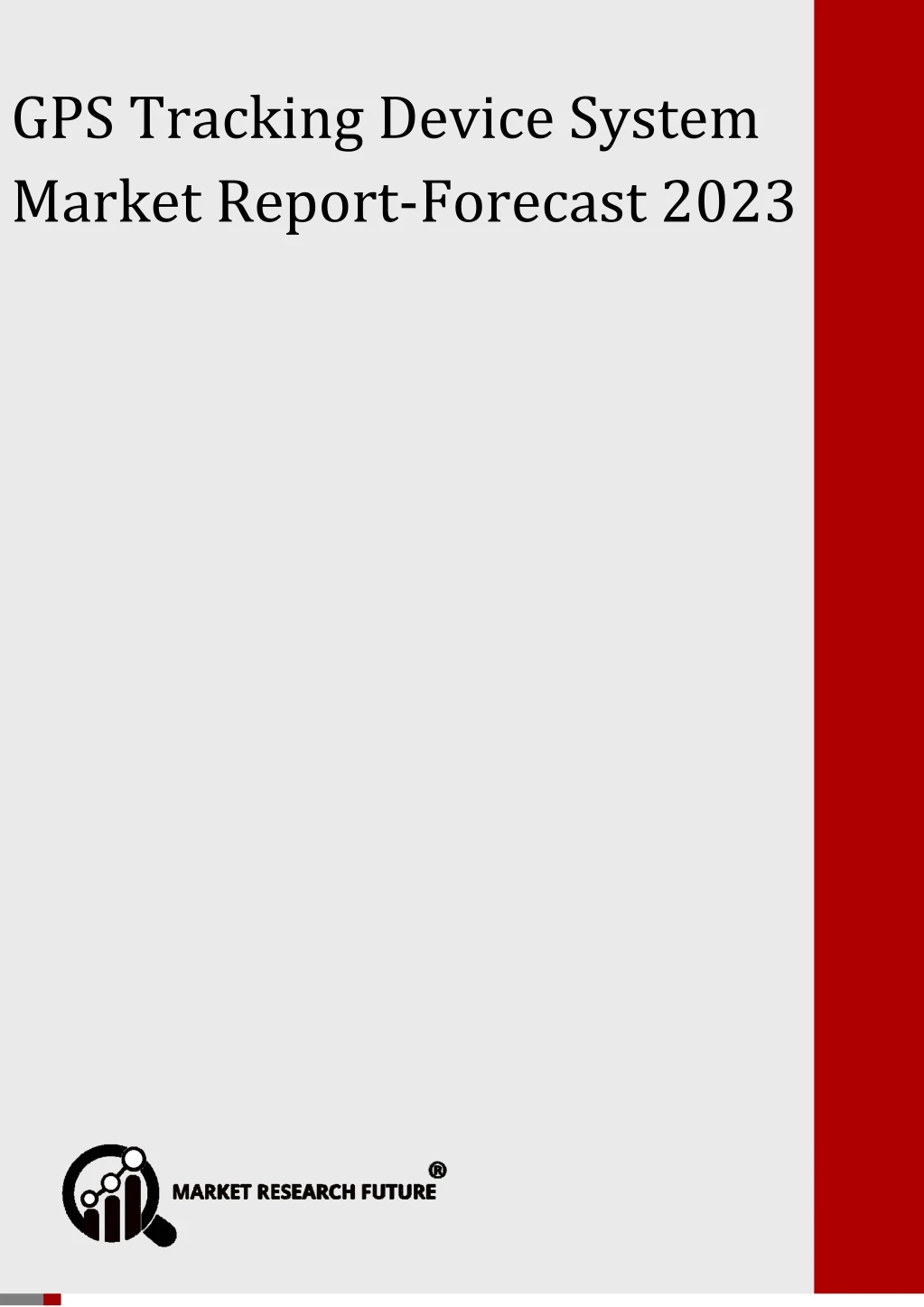 gps tracking device system market forecast 2023