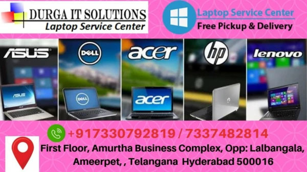 Dell Service center in Kukatpally