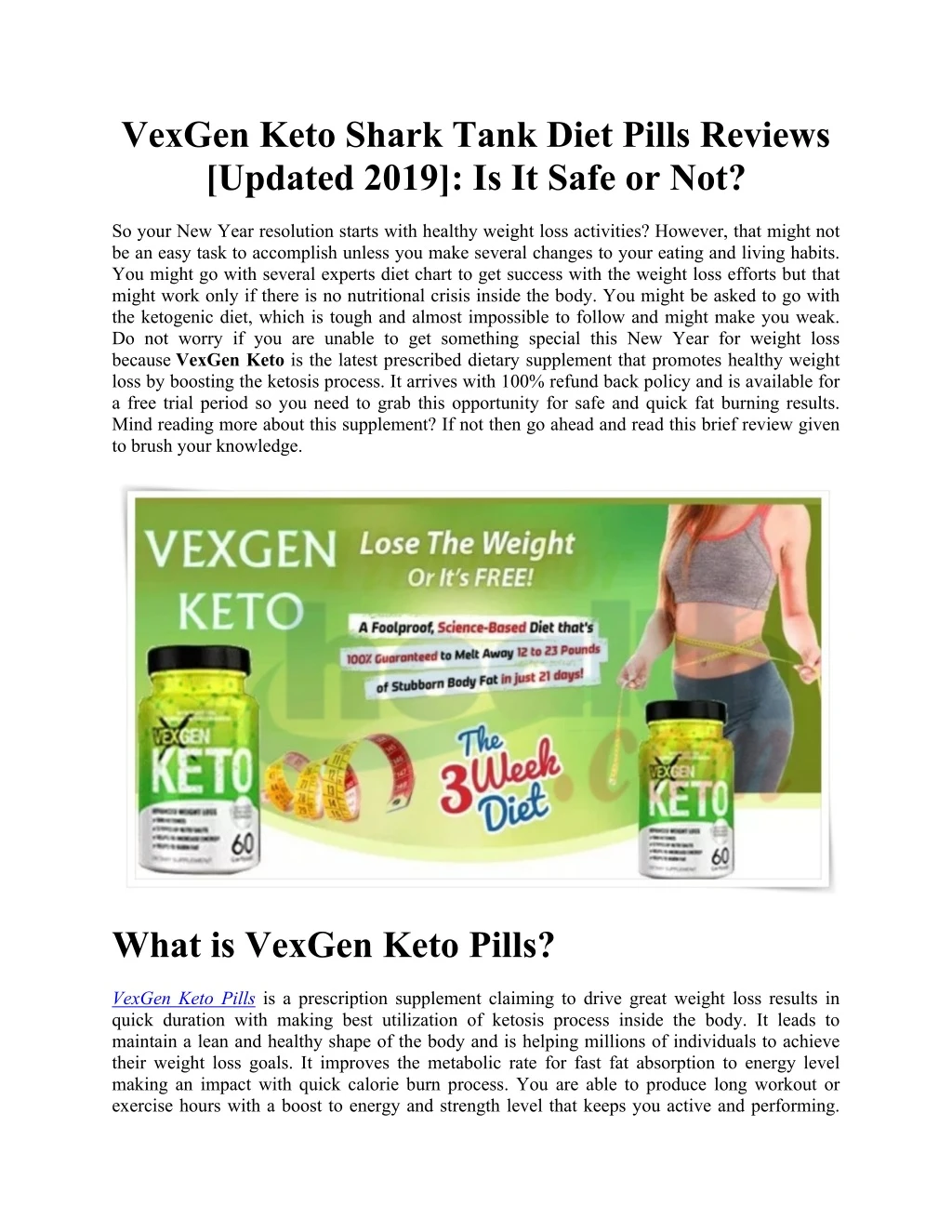 vexgen keto shark tank diet pills reviews updated
