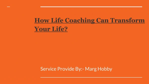 Personal life coaching in Adelaide