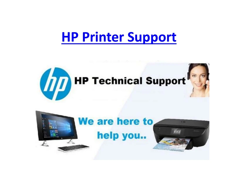 hp printer support