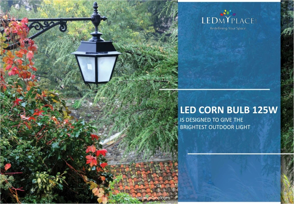 led corn bulb 125w is designed to give