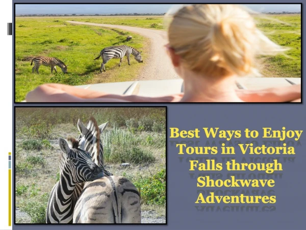 Best Ways to Enjoy Tours in Victoria Falls through Shockwave Adventures