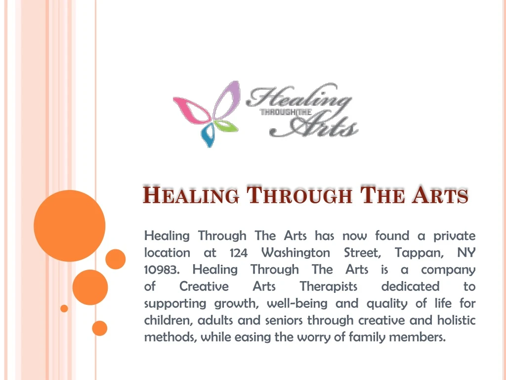healing through the arts
