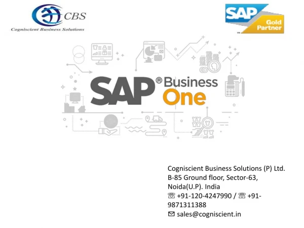 SAP Business One India