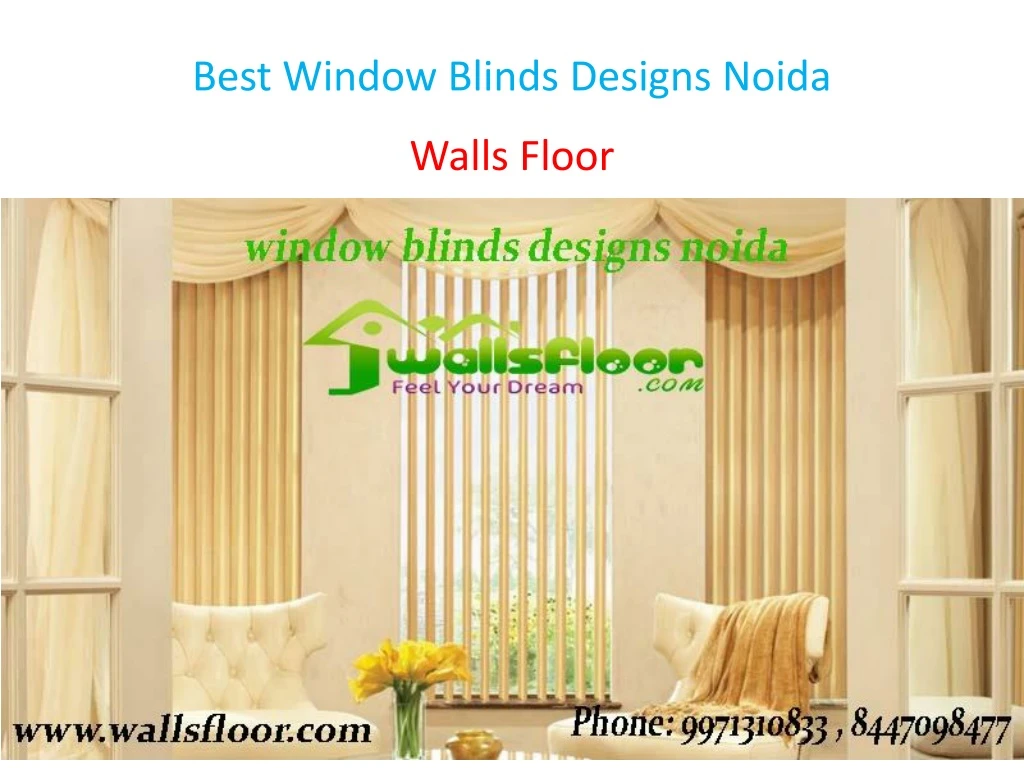 best window blinds designs noida