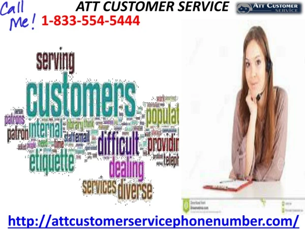 ATT customer service provides an instant solution 1-833-554-5444