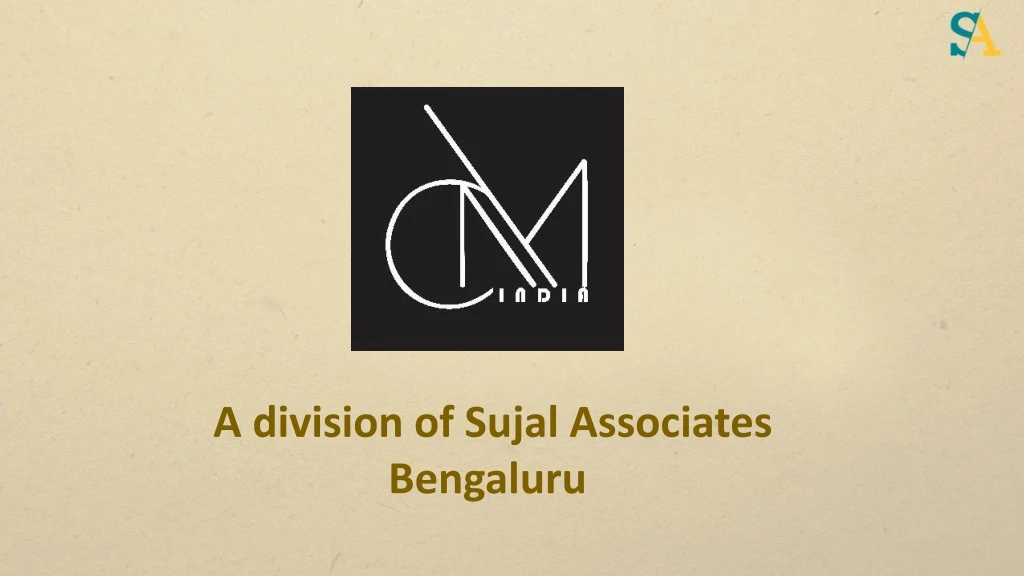 a division of sujal associates bengaluru