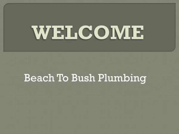 Company for Plumber in Blacktown