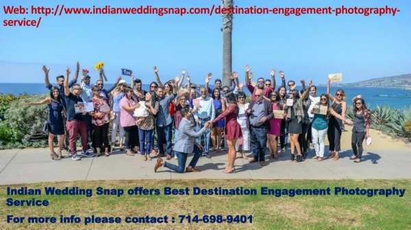 Destination engagement photography service- Indian Wedding Snap