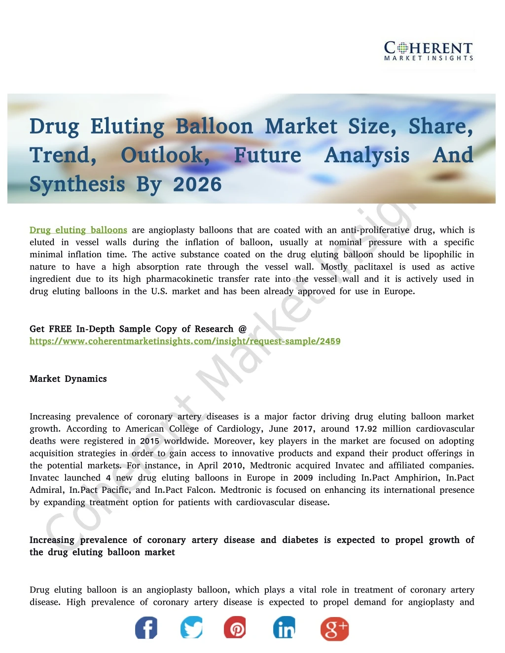 drug eluting balloon drug eluting balloon market