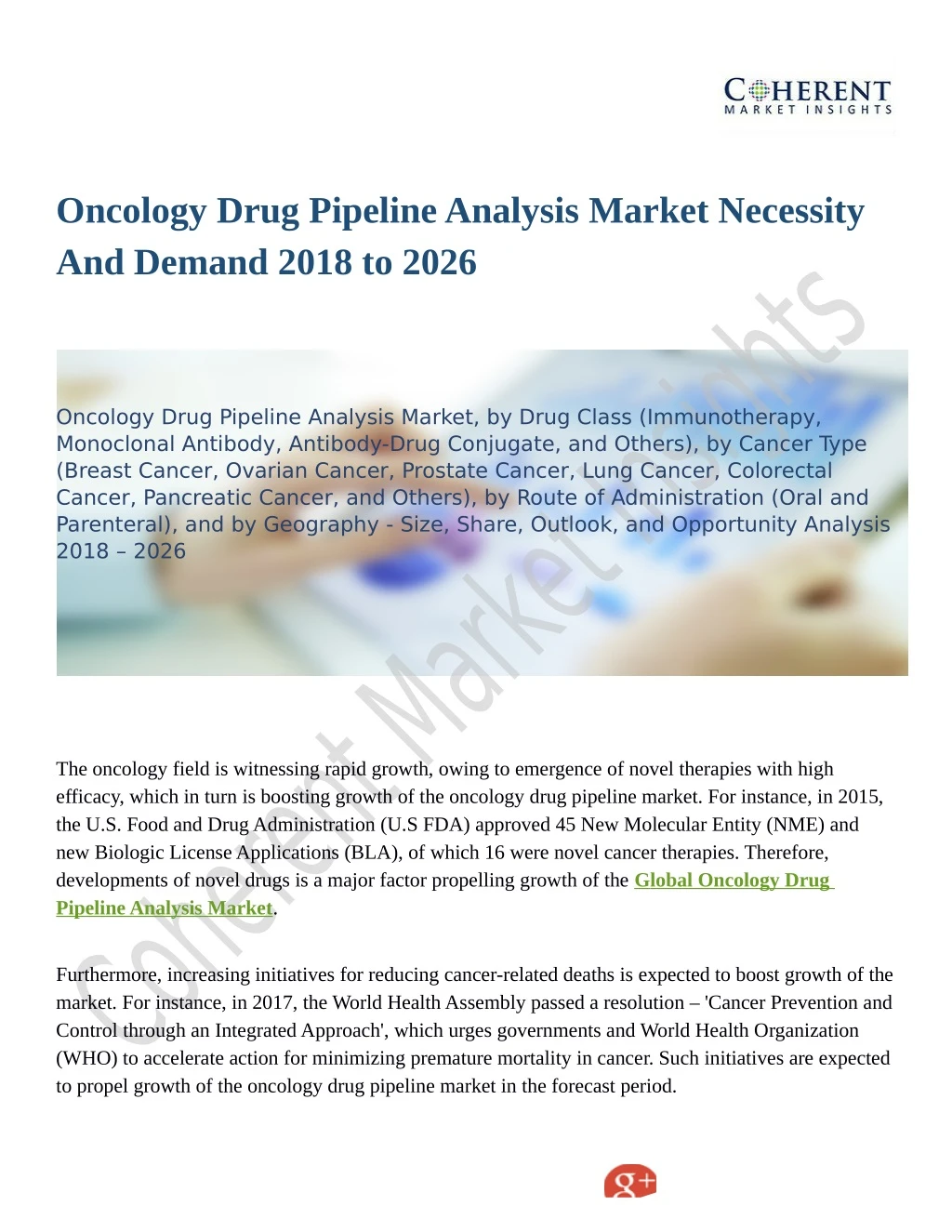oncology drug pipeline analysis market necessity