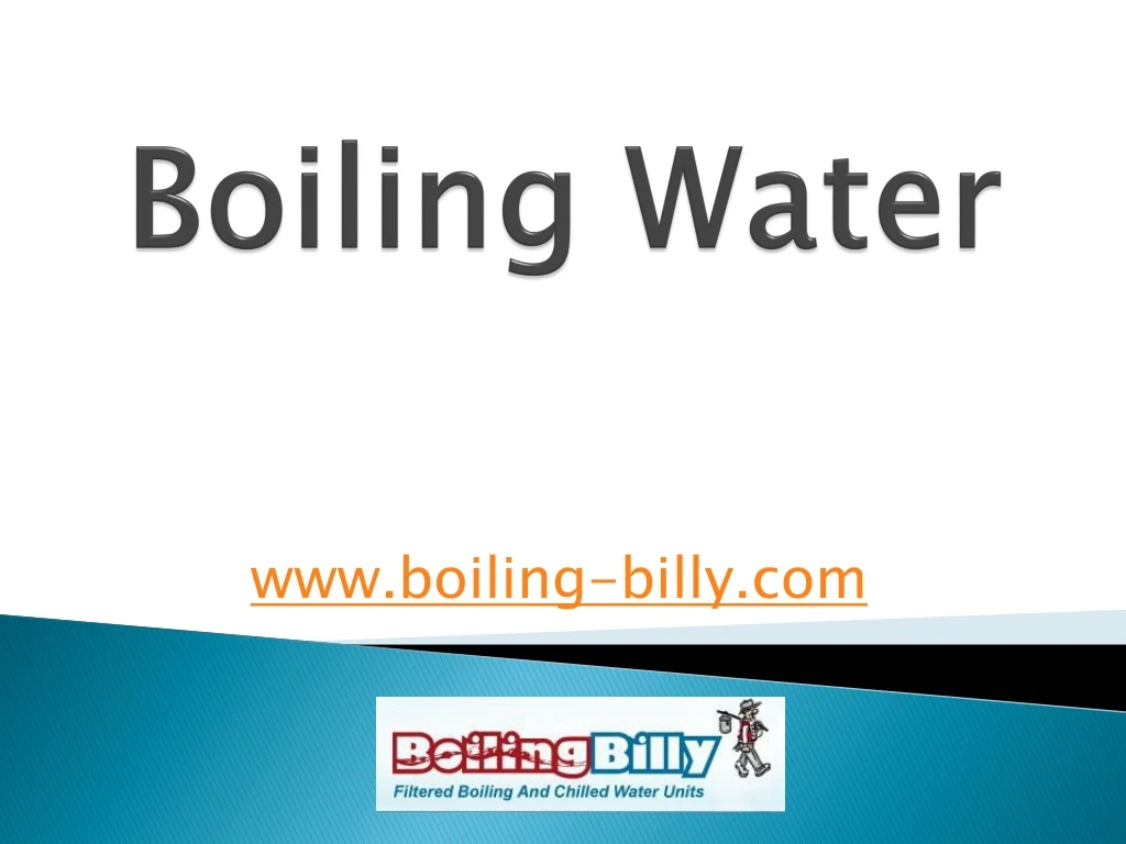 boiling water