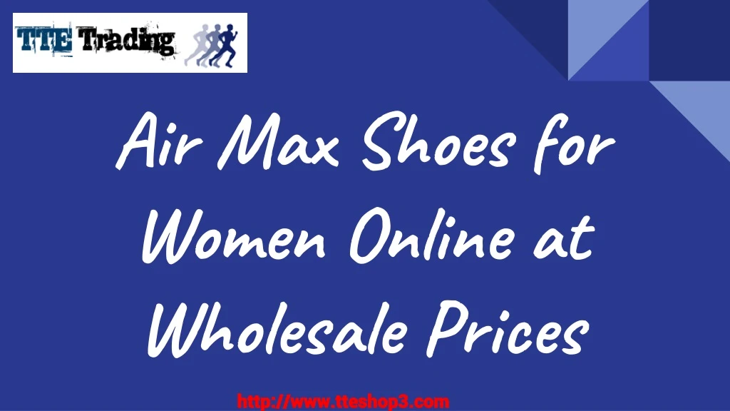 air max shoes for women online at wholesale prices