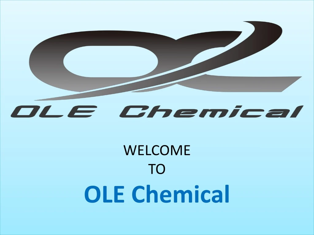 welcome to ole chemical