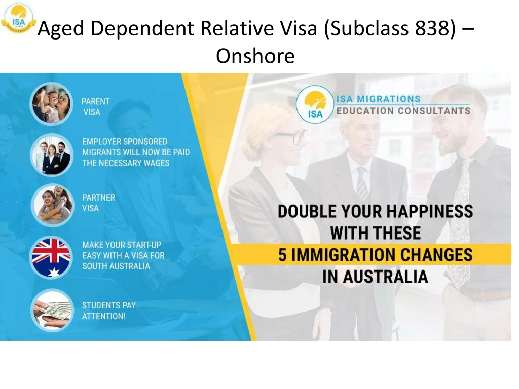 aged dependent relative visa subclass 838 onshore