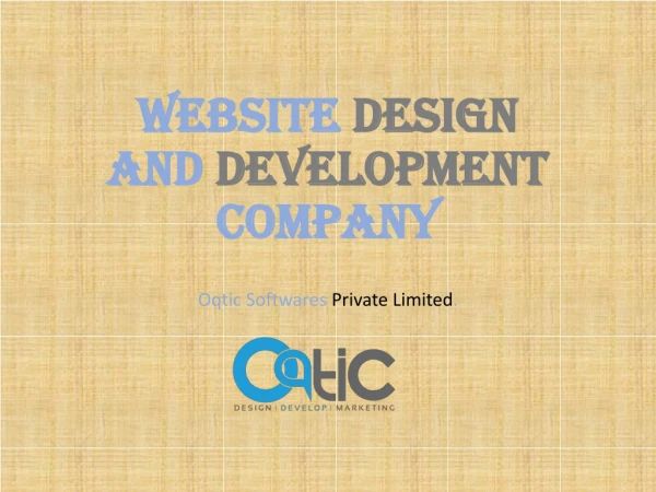 Website Design and Development Company | Oqtic Softwares