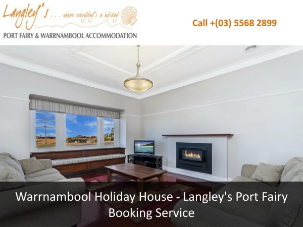 Warrnambool Holiday House - Langley's Port Fairy Booking Service