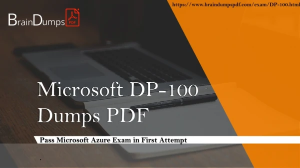 Download 2019 Latest DP-100 Dumps PDF | Useful Exam Practice Questions
