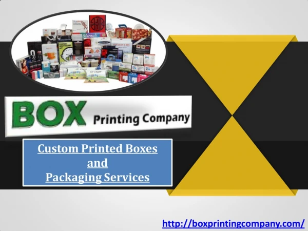 Custom Printed Boxes Packaging