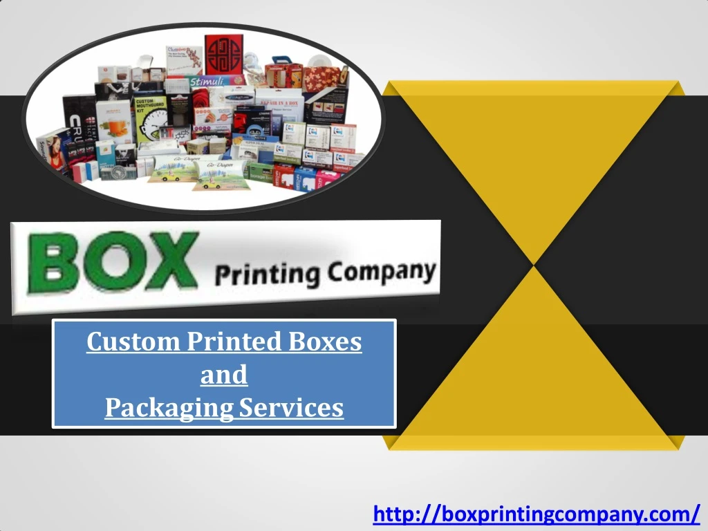 custom printed boxes and packaging services