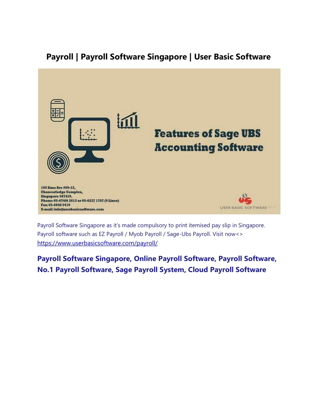 payroll payroll software singapore user basic