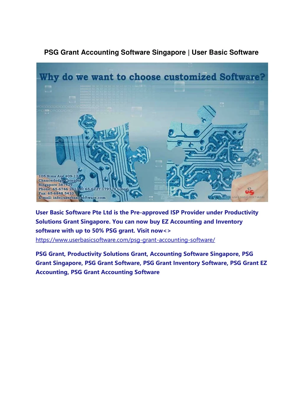 psg grant accounting software singapore user