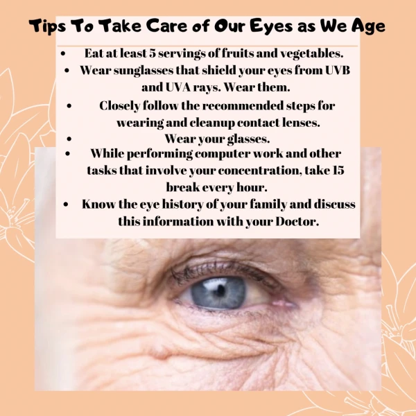 Take Care of Our Eyes as We Age