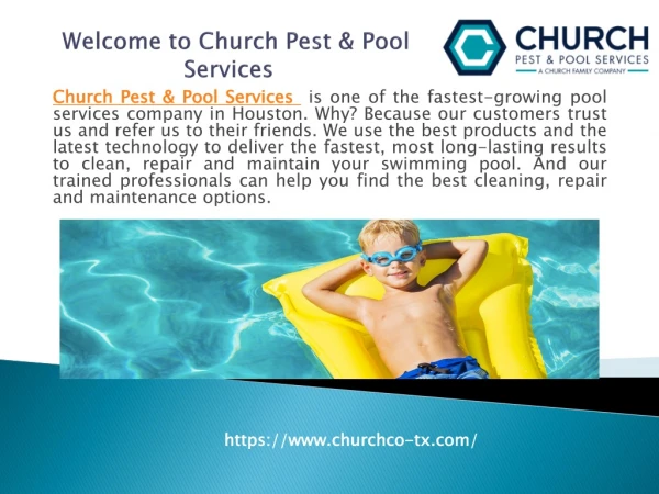 Houston Pest and Pool Control Services in Texas