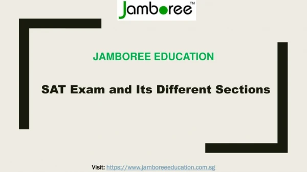 SAT Exam and Its Different Sections