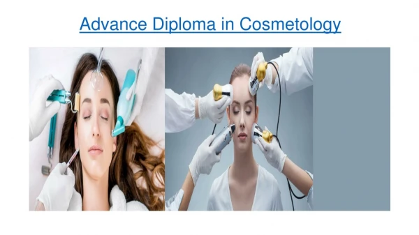 Cosmetology Certificate, Cosmetology Training