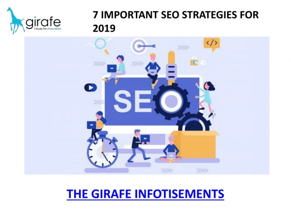 7 IMPORTANT SEO STRATEGIES FOR 2019