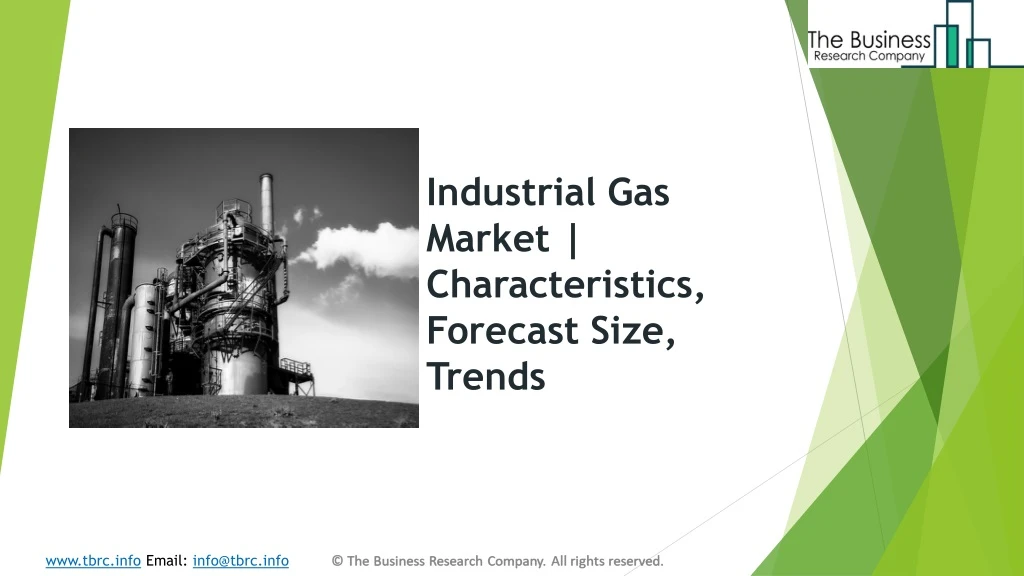 industrial gas market characteristics forecast