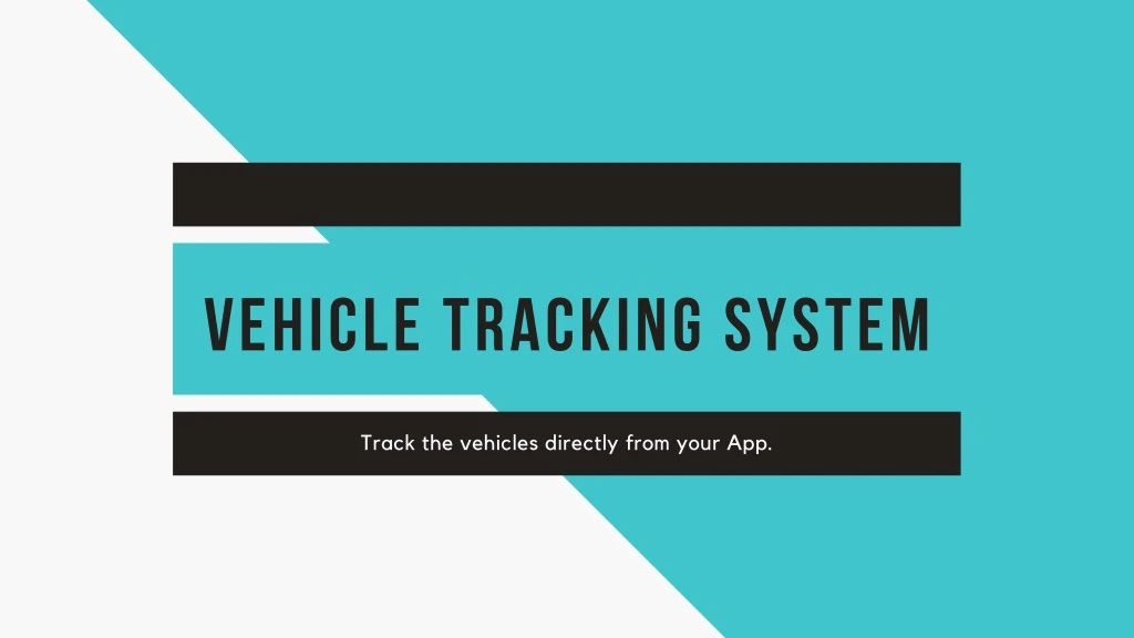 vehicle tracking system