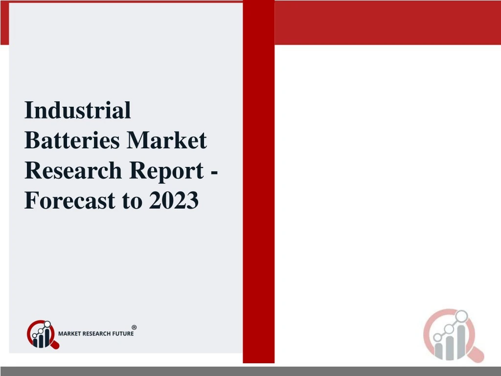 industrial batteries market research report