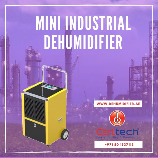 CDM-50L industrial portable dehumidifier for industrial dehumidification solutions
