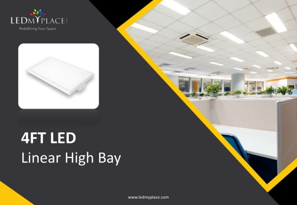 8 Ways 4ft LED Linear High Bay Can Improve Your Office Lighting