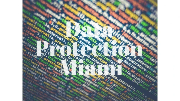 Data Protection Miami